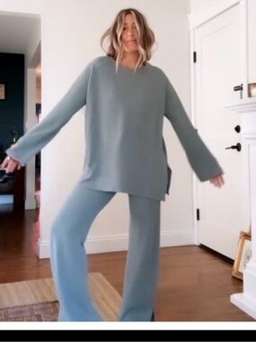 HDYWT ribbed knit set
